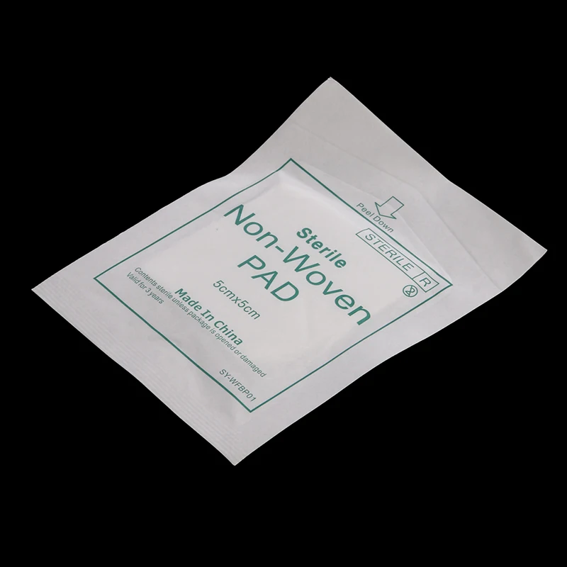 

1Pc 5X5cm Non-woven Medical Adhesive Wound Dressing Large Band Aid Bandage
