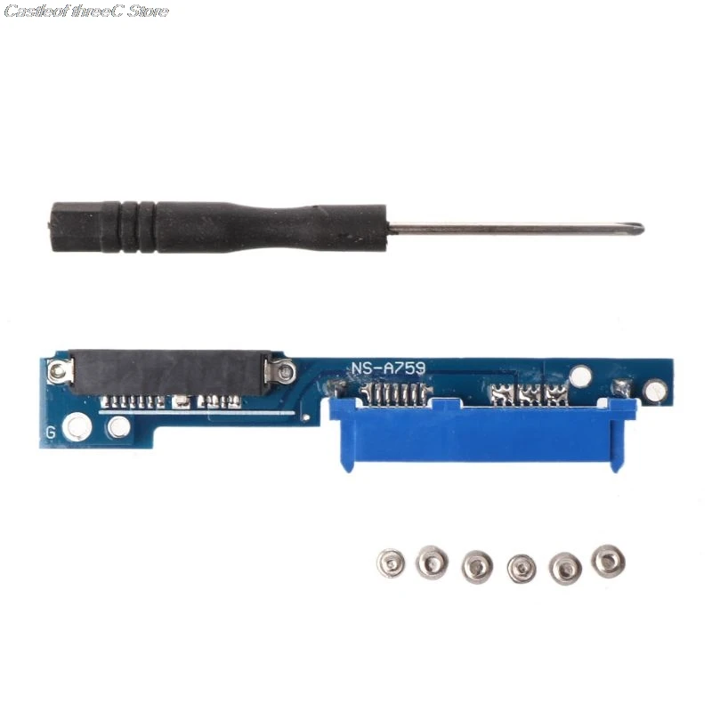 

Micro SATA 7+6 Male to SATA 7+15 Female Adapter Serial ATA Converter for Lenovo 310 312 320 330 IdeaPad 510 5000 Circuit Board