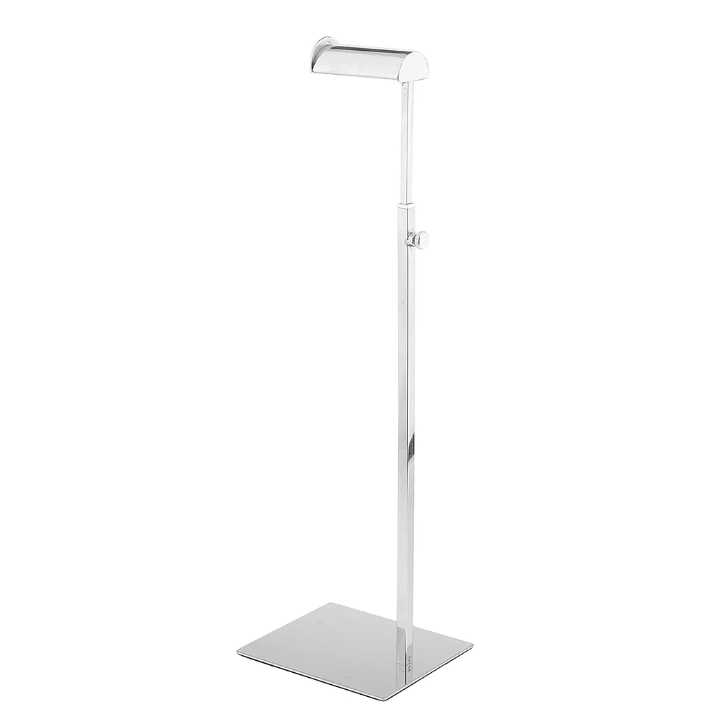 

Stainless Steel Handbag Purse Display Rack Stand Adjustable HeightHanger Shelf Handbag Display Rack for jewelry Display storage