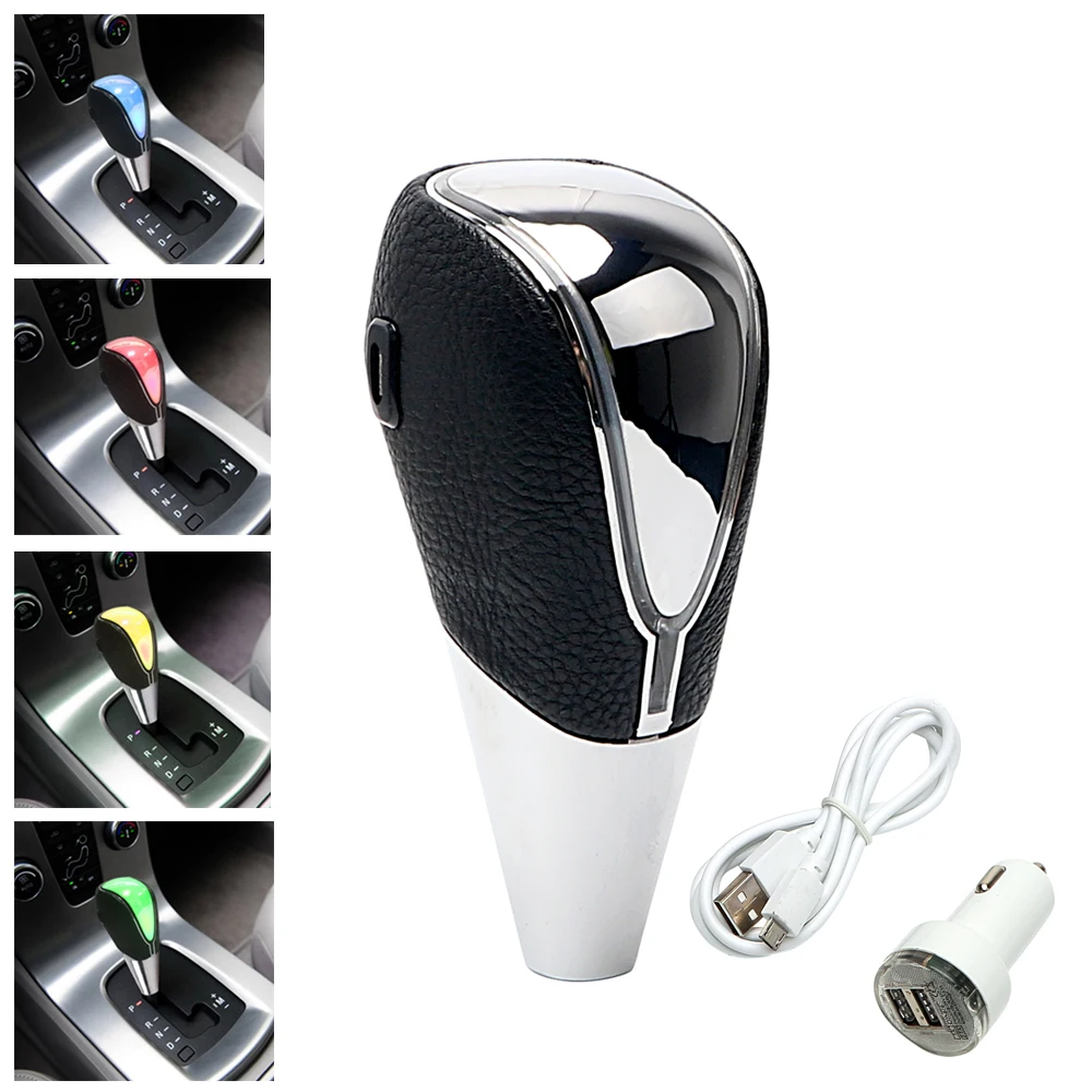 LED Car Shift Knob Auto Automatic Gear Car Styling Touch Motion
