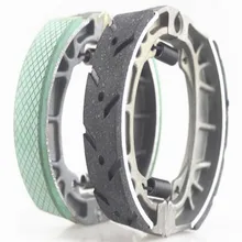 Wear-resisting Non-slip SCOOTER MOTORCYCLE GY6 CG125 Brake shoe Drum brake disks 11CM inner diameter free shipping Wear-resisting Non-slip SCOOTER MOTORCYCLE GY6 CG125 Brake shoe Drum brake disks 11CM inner diameter free shipping