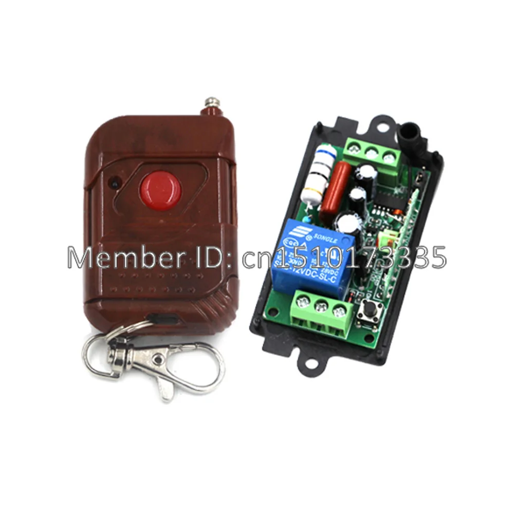 

AC 220V 1 way Wireless Remote Control Switch 110V 1 CH RF Wireless Remote Control Light Switch System 1CH Receivers Transmitter