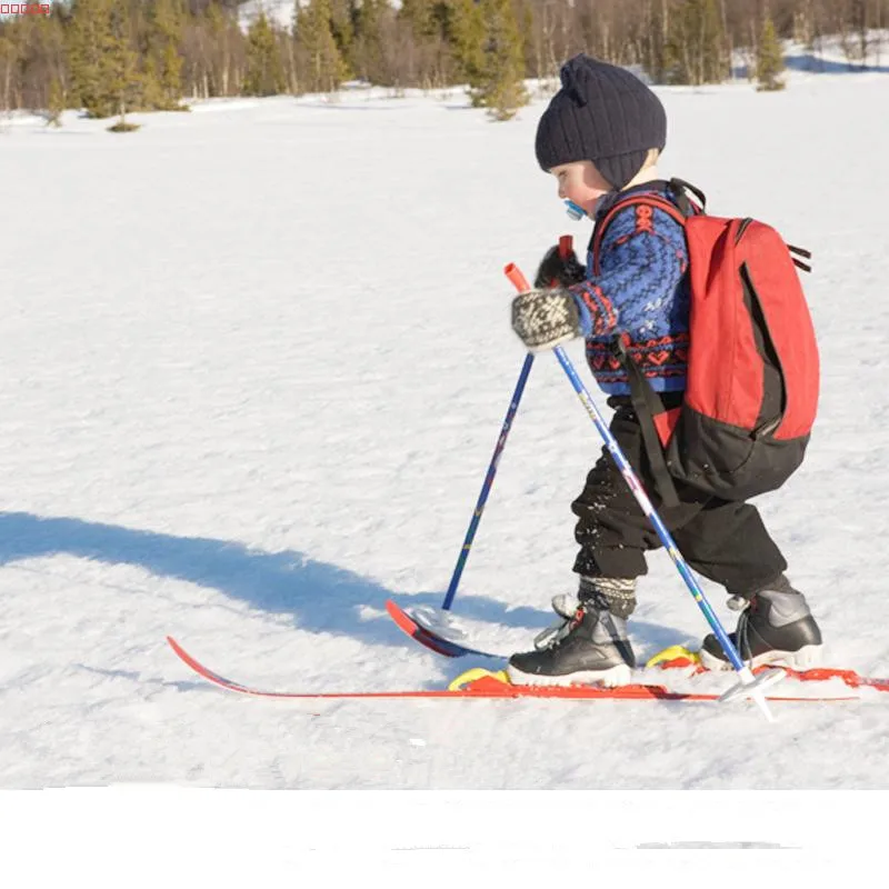 Factory Direct Sale Children Snow Skis and Poles Glass Fiber Sled font b Snowboard b font