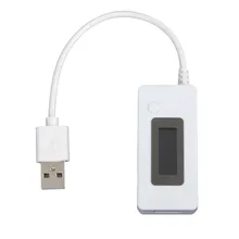 ЖК-дисплей USB зарядное устройство мобильный телефон мощность детектор батарея тестер Напряжение метр