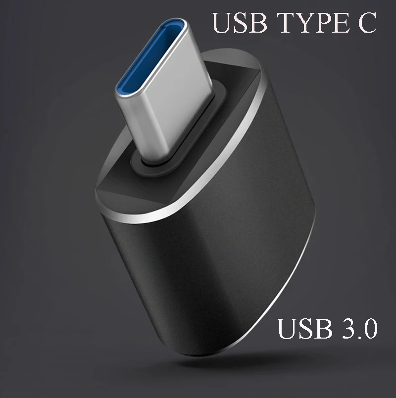 OTG адаптер usb type C к USB 3 0 конвертер зарядка передача данных для huawei Xiaomi samsung Мышь