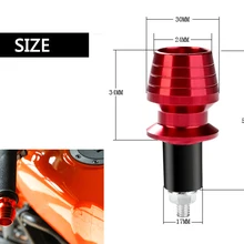 Универсальный руль мотоцикла Торцевая вилка слайдер ручки для мотоцикла бар наконечники руля 17 мм ручка бар крышка аксессуары
