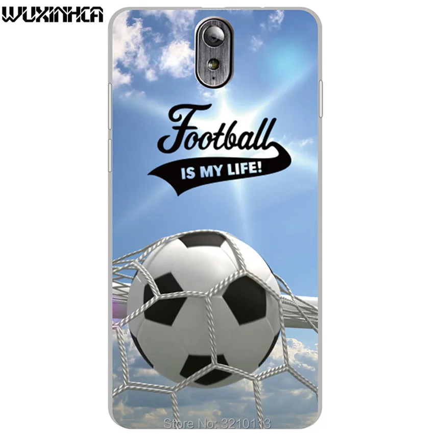 

WUXINHCA For Lenovo vibe p1M X2 K5 K6 K8 note A1000 ZUK Z2 pro P70 Phone Cases football is life Hard PC Back cover Shell Capas