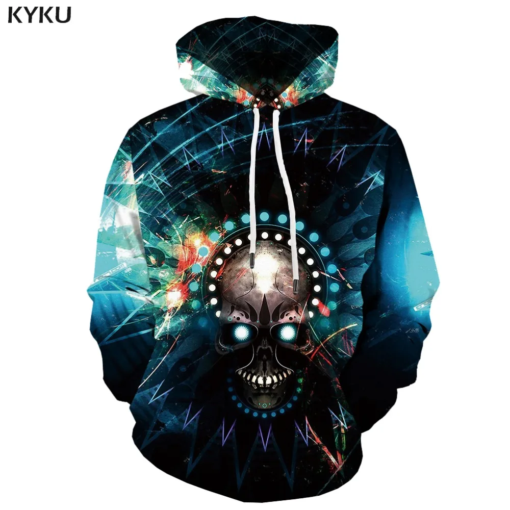 

3d Hoodies Skull Sweatshirts men Graffiti Sweatshirt Printed Psychedelic Hoodie Print Space Hooded Casual Psychedelic Hoody Anim