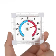 1 шт. настенный термометр для окна офисный сад открытый Крытый теплица настенный термометр для окна товары для дома