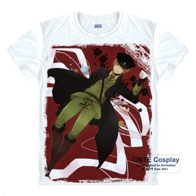 anime axis powers hetalia cosplay costumes print t shirts aph