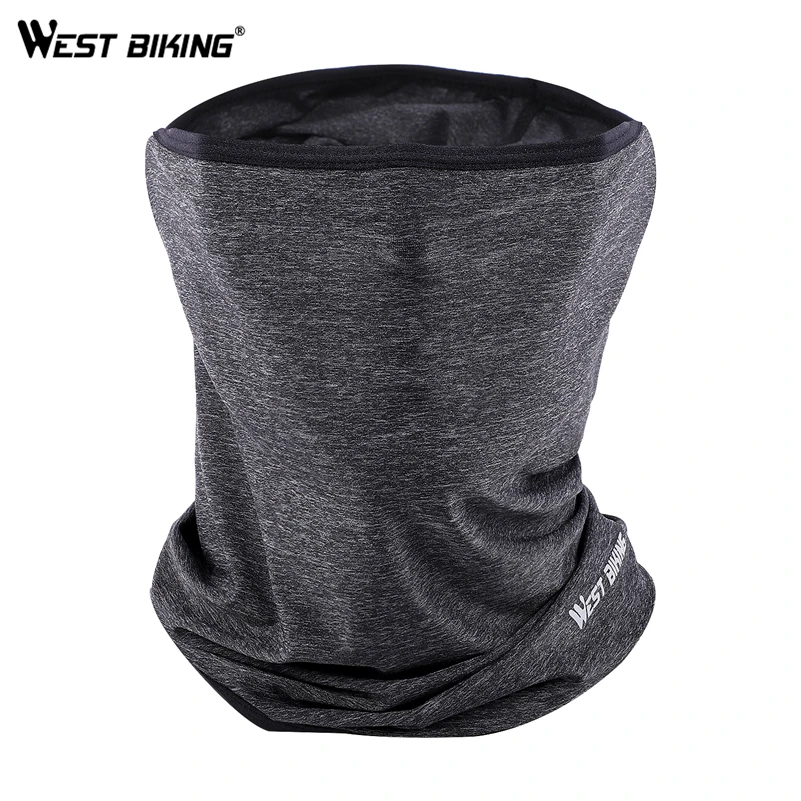

WEST BIKING Summer Breathable Cycling Half Face Mask UV Protection Bicycle Headwear Sports Bike Neck Hood Cover Scarf Face Mask