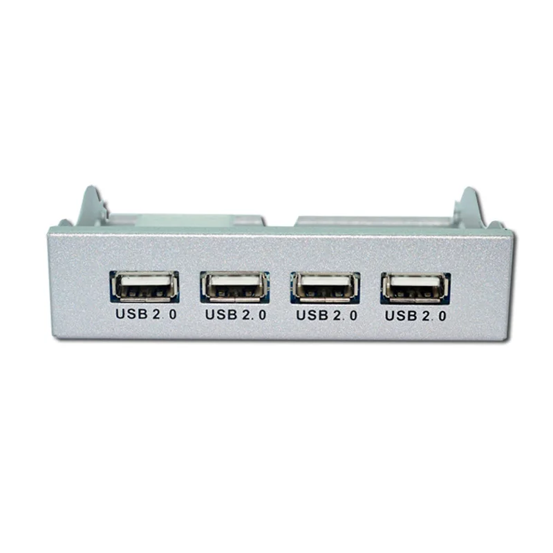 H1111Z 4 портовый USB 2 0 концентратор адаптер ПК Передняя панель расширительный