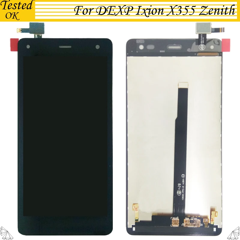 

5.5 inch Black For Dexp Ixion X355 Zenith LCD Display+Touch Screen Digitizer Assembly Replacement Parts