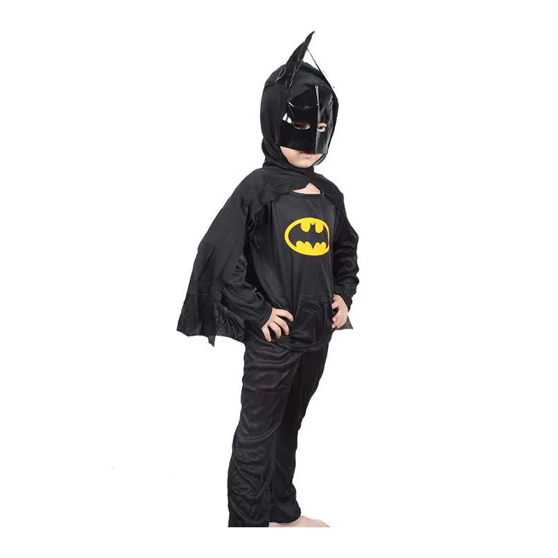 

Free Shipping! Halloween Present for Children Fashion Children 's Clothing Children 's Handsome Batman Suit TST0237