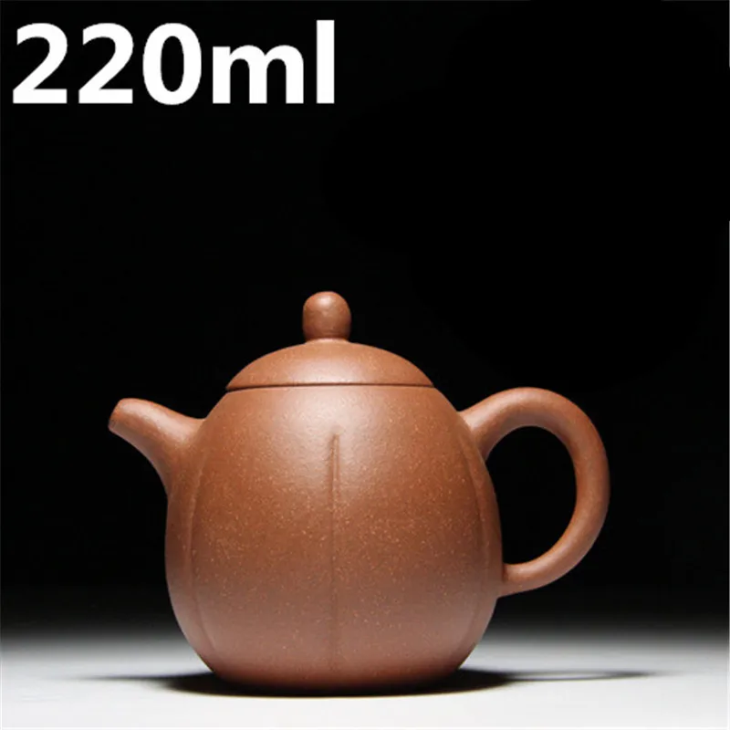 

New Arrived Chinese Teapots 220ml Authentic Purple Clay Tea Set Ceramic Tea Ceremony YiXing ZiSha Sand Handmade Tea Pot Kettle