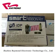 Корея учетных записей умный принтер черная монохромная лента 650740 SIADC-S-K лента 1200 принты для использования с Смарт ID карта принтеры