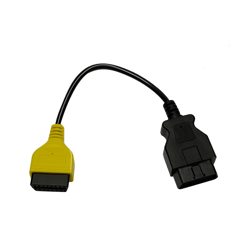For FiatECUScan Adapter OBD OBD2 Connector Airbag OBD2 Scanner Diagnostic cable For Fiat ECU Scan tool 4