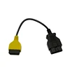 For FiatECUScan Adapter OBD OBD2 Connector Airbag OBD2 Scanner Diagnostic cable For Fiat ECU Scan tool 4