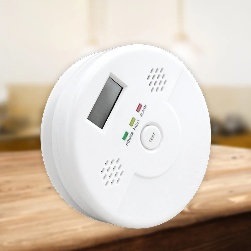 NEW ARRIVE Audio Carbon Monoxide Detector CO Gas Poisoning Smoke Fire Alarm Warning Sensor Monitor Home Kitchen | Безопасность и