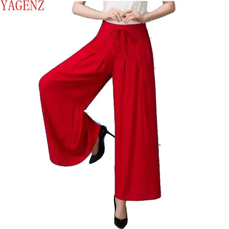 Фото YAGENZ 2017 Женская летняя новая модная женская одежда брюки для среднего возраста