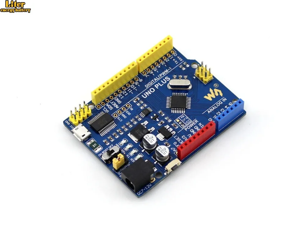 AVR плата UNO PLUS бортовой MCU ATMEGA328P AU R3 Комплект усовершенствованной и платы для