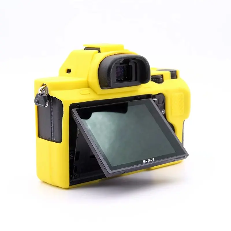 Силиконовая Резина Камера тела защитный чехол сумка чехол для Sony A7 II A7II ILCE-7M2 A7R Mark 2 A7MII/A7RII/A7SII Камера