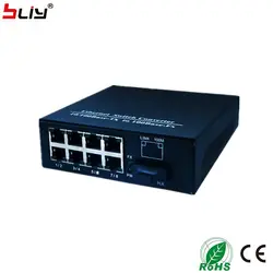 1F8E 20 км 100 м dualfiber одномодовый SC оптический порт RJ45 ethernet порт волоконно-оптический медиаконвертор локальных сетей переключатель