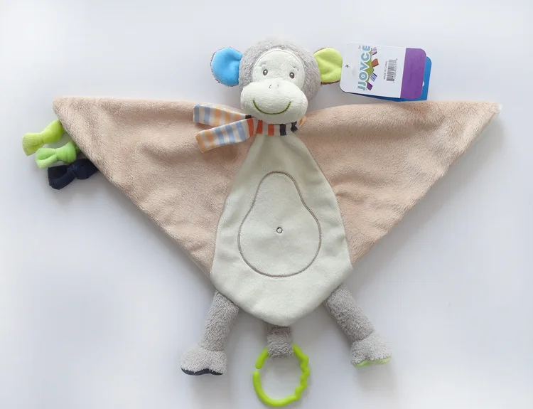 JJOVCE-Baby-Toys-Teether-Scarf-Handkerchief-Soothe-Towel-Rattles-Gift-Owl-Bee-Bear-Soothing-Towels-for-Baby-Sensory-Development-08