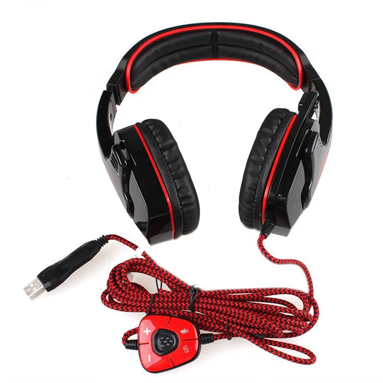 SADES SA-901 Computer Gaming Headphones USB 7.1 Surround Stereo Deep Bass Game Earphone Headset with Mic for PC Gamer (9)