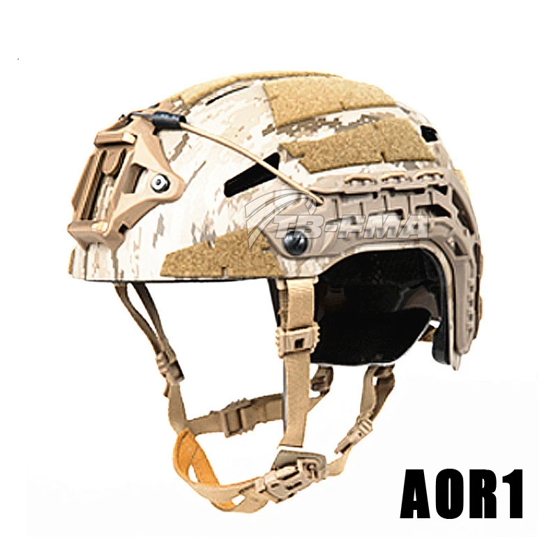 TB-FMA лучший тактический каиман пулезащитные шлемы камуфляжная, с расцветкой Мультикам военный шлем для охоты и страйкбола Skirmish - Цвет: AOR1
