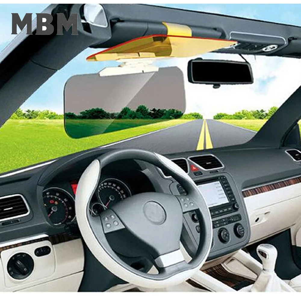 HD font b Car b font Sun Visor Auto Anti Dazzling Goggle Day Night Version Mirrors