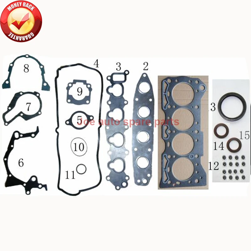 1999- Cylinder Head Gasket Set SUZUKI CARRY 16V 1.3 79 G13BB