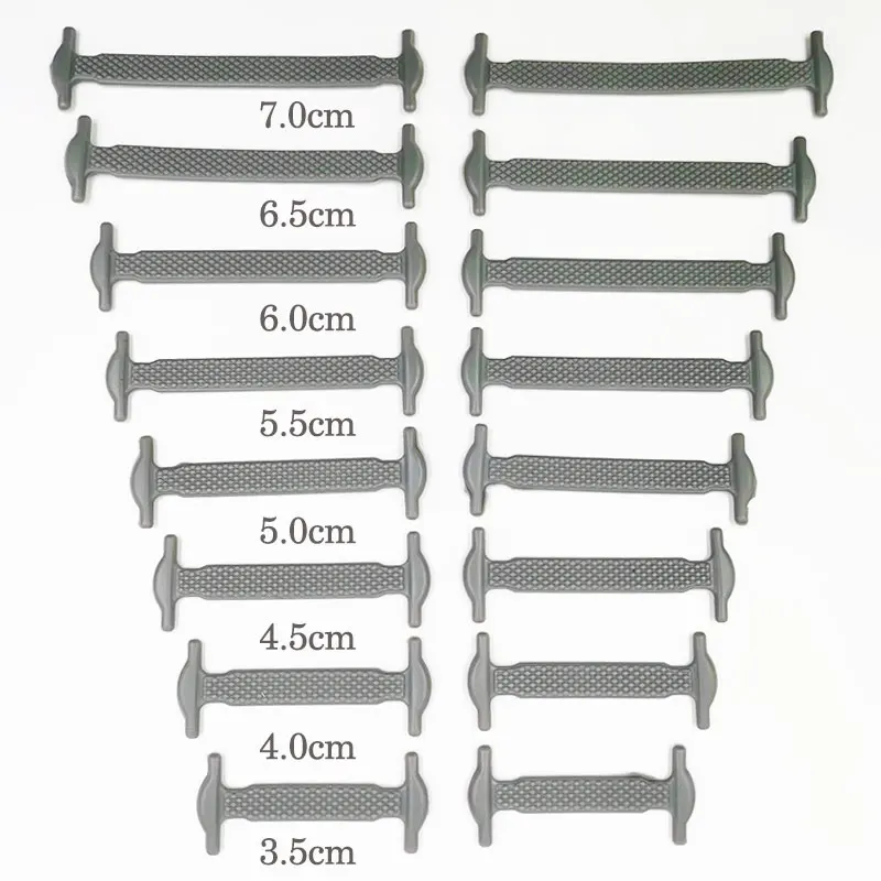 16 шт./лот, силиконовые шнурки без галстука, аксессуары для обуви, эластичные шнурки, креативные шнурки для ленивых, силиконовые шнурки, резиновые шнурки, 12 цветов