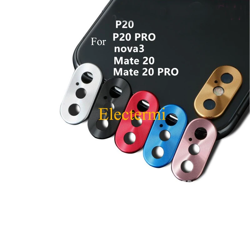 10 шт. стеклянная защитная рамка для камеры Huawei P20 Lite PRO MATE 20 NOVA 3 Plus задний тыловой