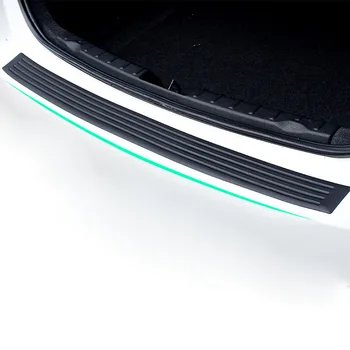 

Car Styling Black Rubber Rear Guard Bumper Protector Trim cover For KIA RIO K2 K3 K4 K5 Optima Sportage R Cerato Sorento Soul