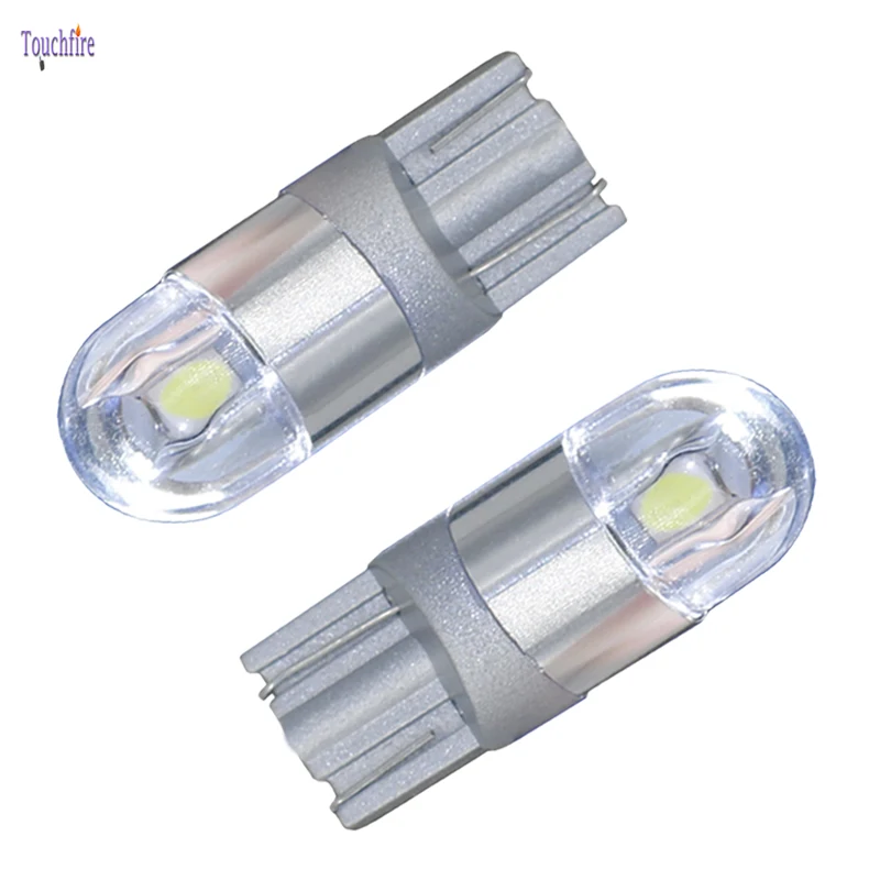Светодиодные лампы 2 шт. белые 168 501 W5W для чтения клиновидные 3030 2SMD внутреннего