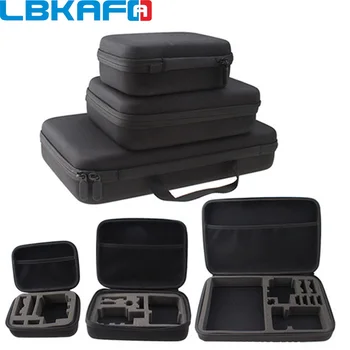 

LBKAFA 3 Size Promotion Travel Box Storage Collection Bag Case For Gopro Hero 8 7 6 SJCAM SJ4000 SJ5000 SJ6 SJ8 DJI YI Camera
