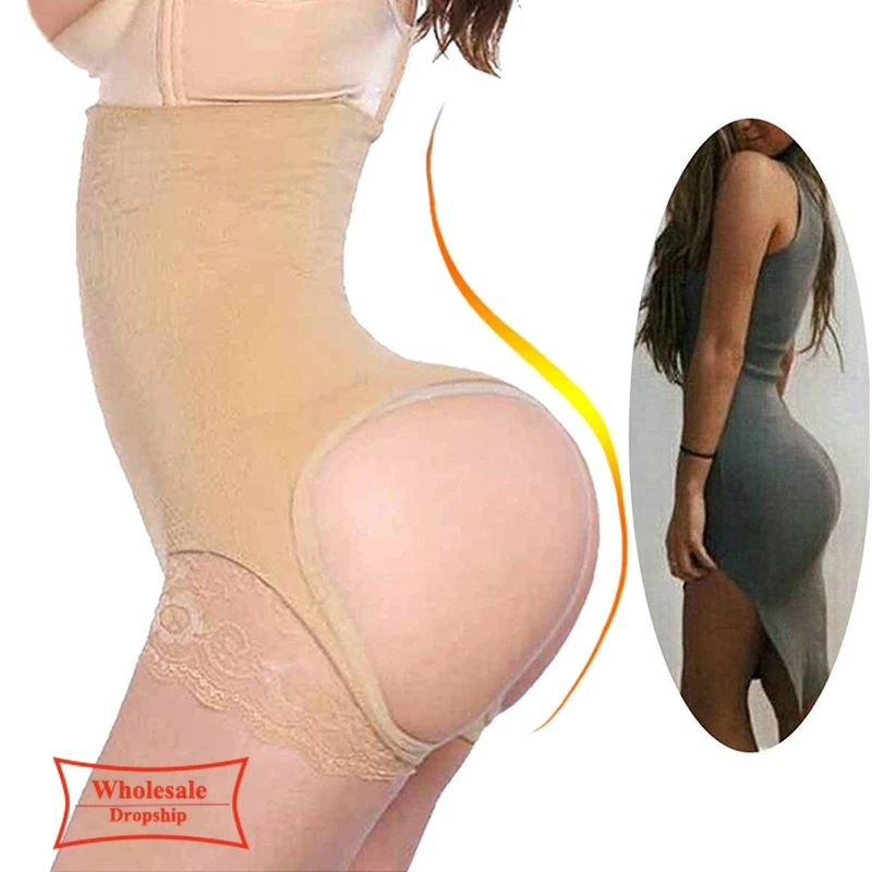 

New Shapewear Women Butt Lifter Panties High Waist Trainer Sexy Circle Open Invisible Tummy Control Booty Lift Panty Body Shaper