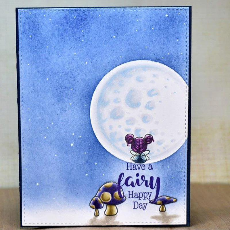 

Elf's Day Clear Stamp DIY Scrapbooking Card Photo Album Making Silicone Decoration Handicraft Embossing Template Stencil