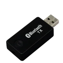 Bluetooth беспроводной Bluetooth передатчик портативный стерео аудио беспроводной USB адаптер для ТВ ПК компьютер Bluetooth наушники