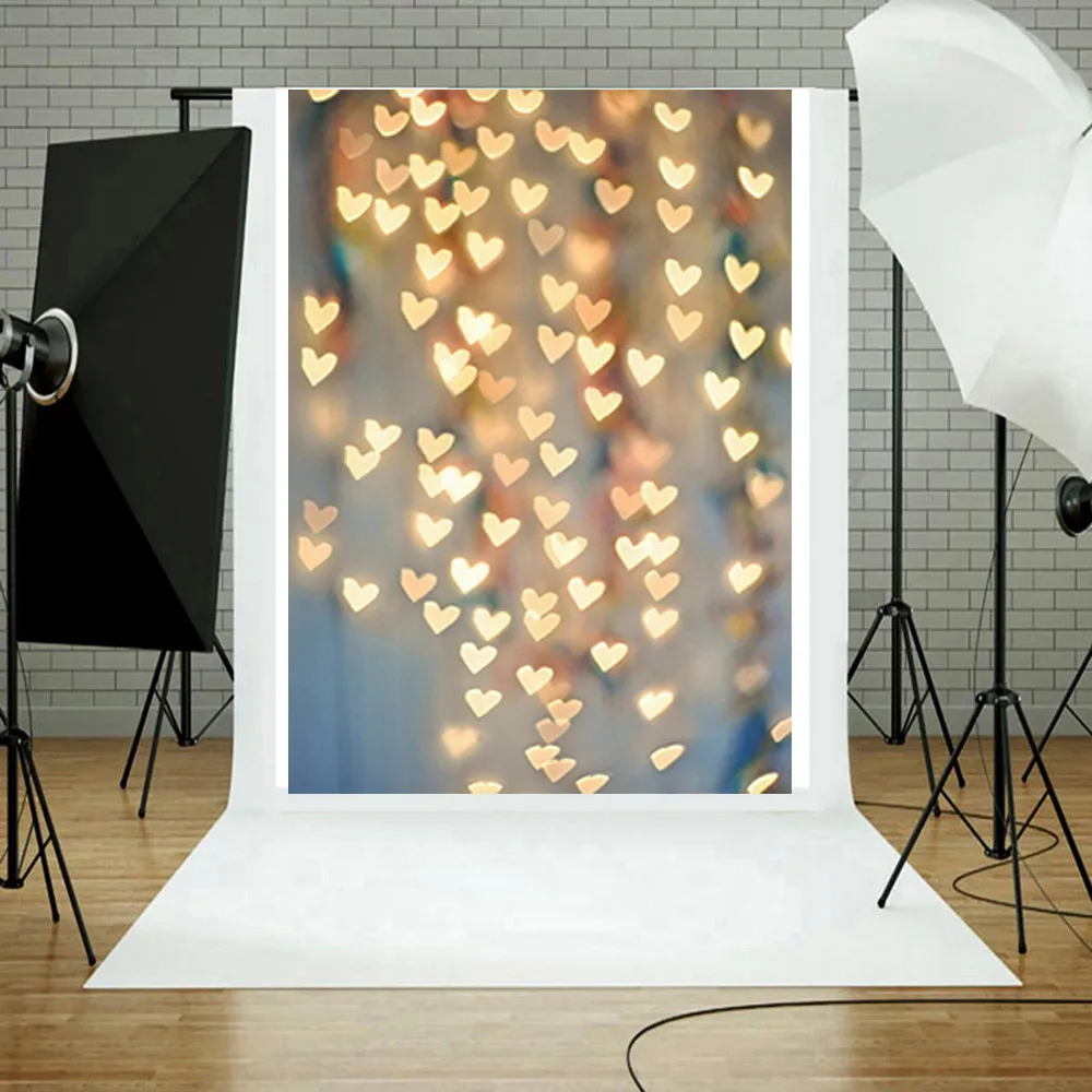 

3x5FT 3D Lover Dreamlike Glitter Haloes Photography Background Studio Props Backdrop Party Backdrops