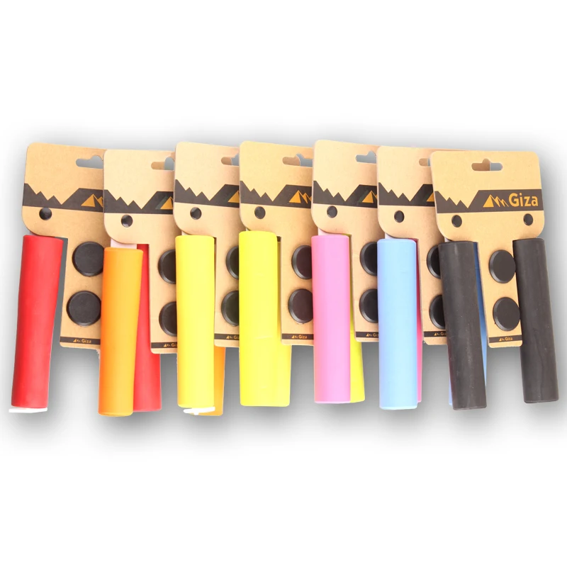 

Giza Gizaboss NBR Grip Silicone Material XC Racing Bicycle Grips 7 Colors for MTB Mountain Bike Use