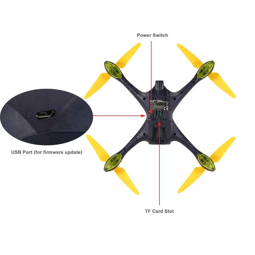 Hubsan X4 H507A Star Pro 720P Camera Drone Wifi FPV RC Quadcopter Follow Me Mode Way Point GPS One-Key Return RC Selfie Drone (13)