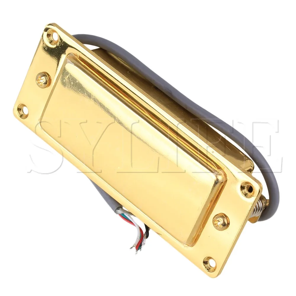 

Gold Guitar Humbucker Pickup Mini Electric Guitar Part Replacement