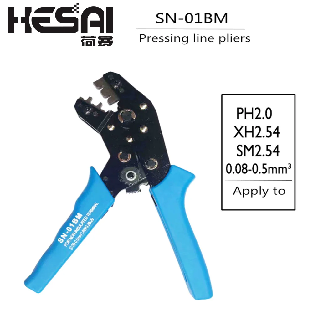 

SN-01BM 28B DuPont Terminal Crimping Tools European Terminal Crimp Tool Ratchet Pressure Plug Springs Multi-use Cold Press
