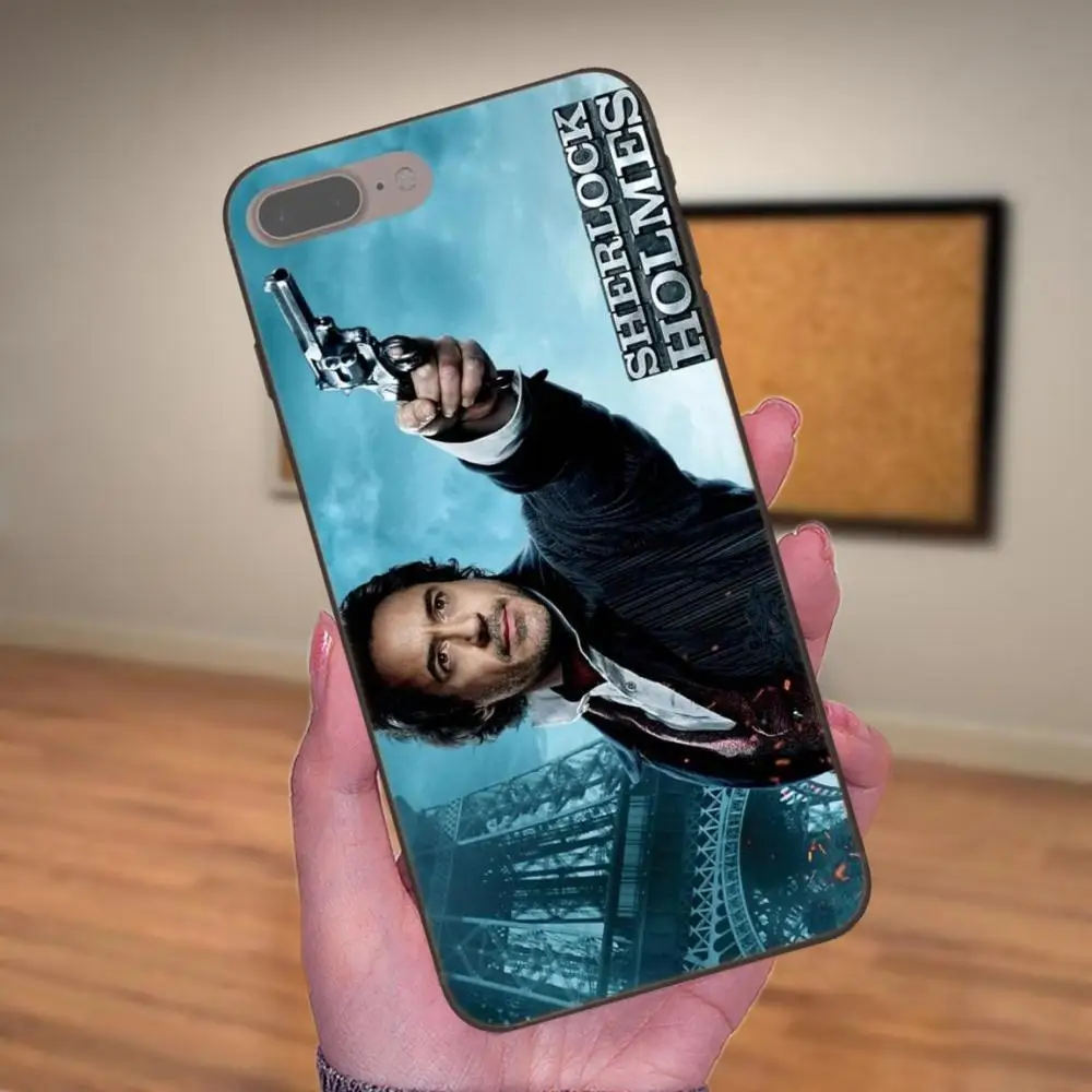 Силиконовый чехол для Huawei Honor Enjoy Mate Note 6s 8 9 10 20 P20 P30 Lite Play Pro P smart Sherlock Holmes Tintin