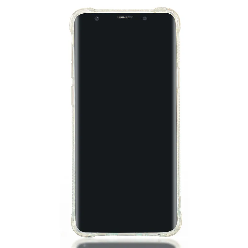 Liquid Case for Samsung Galaxy A6 A8 Plus 2018 S8 S9 Plus S6 S7 Edge Note8 Note9 S5 S6edge Glitter Love Silicone PC Full Cover (42)
