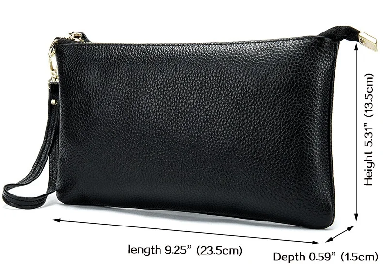 MJ Women Genuine Leather Shoulder Bag Female Real Leather Messenger Bag Crossbody Handbag Clutch Purse Ladies Casual Bags (3)
