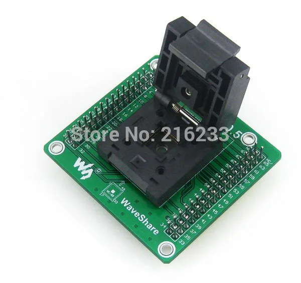 QFN 64B 0.5 01 QFN64 MLF64 Enplas IC тестовая розетка программирующий Адаптер 0 5 мм Шаг с PCB
