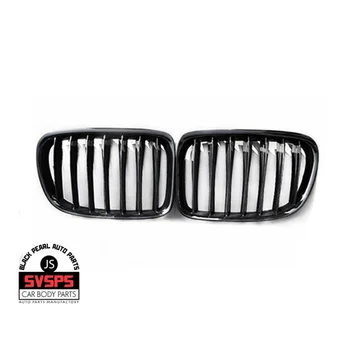 

High Quality ABS Front Middle Grille Single Slat Style Two Color Options For BMW X1 E84 2011-2018